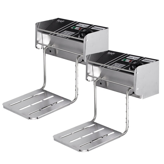 RAF R.5221 11 L Dual Basket Electric Deep Fryer 5000 W