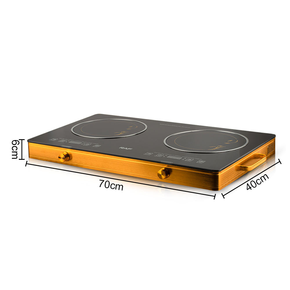 RAF 2-Burner Infrared Cooker (R.8050) – Cook Faster, Safer, Smarter