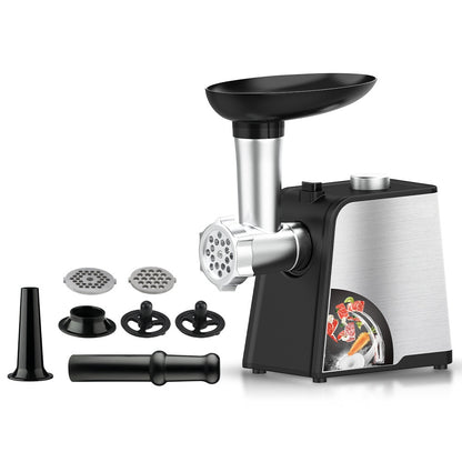RAF R.3392 Stainless Steel Home Meat Grinder Electric Sausage Stuffer & Mincer