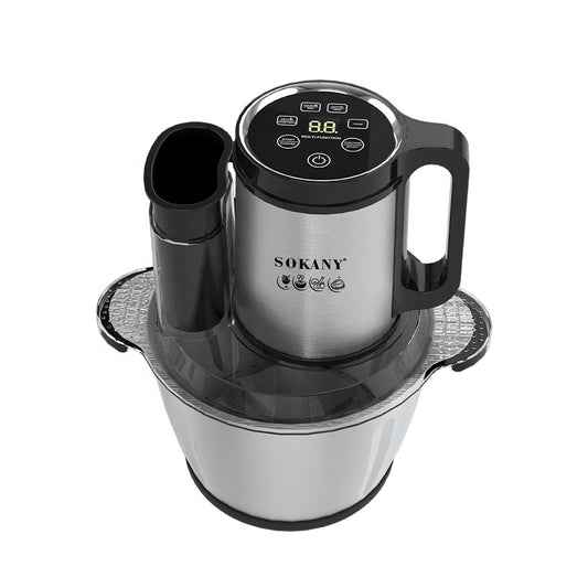 Sokany SK-06036 6-in-1 Electric Kitchen Chopper & Food Processor