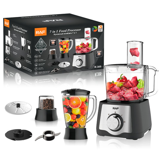 RAF R.305 7-in-1 Multifunctional Food Processor