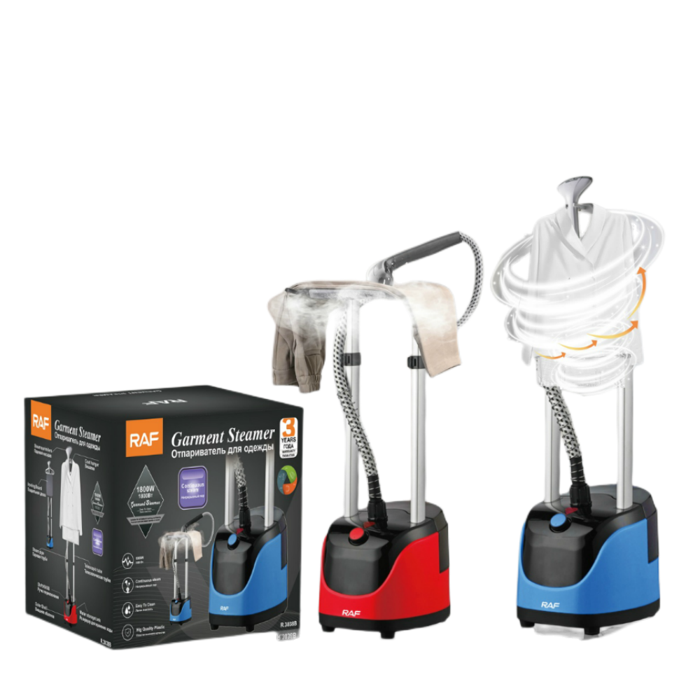 RAF R.3038B 1800 W Standing Garment Steamer with board