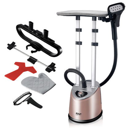 RAF R.3048 Steam Iron & Standing Garment Steamer with Ironing Board