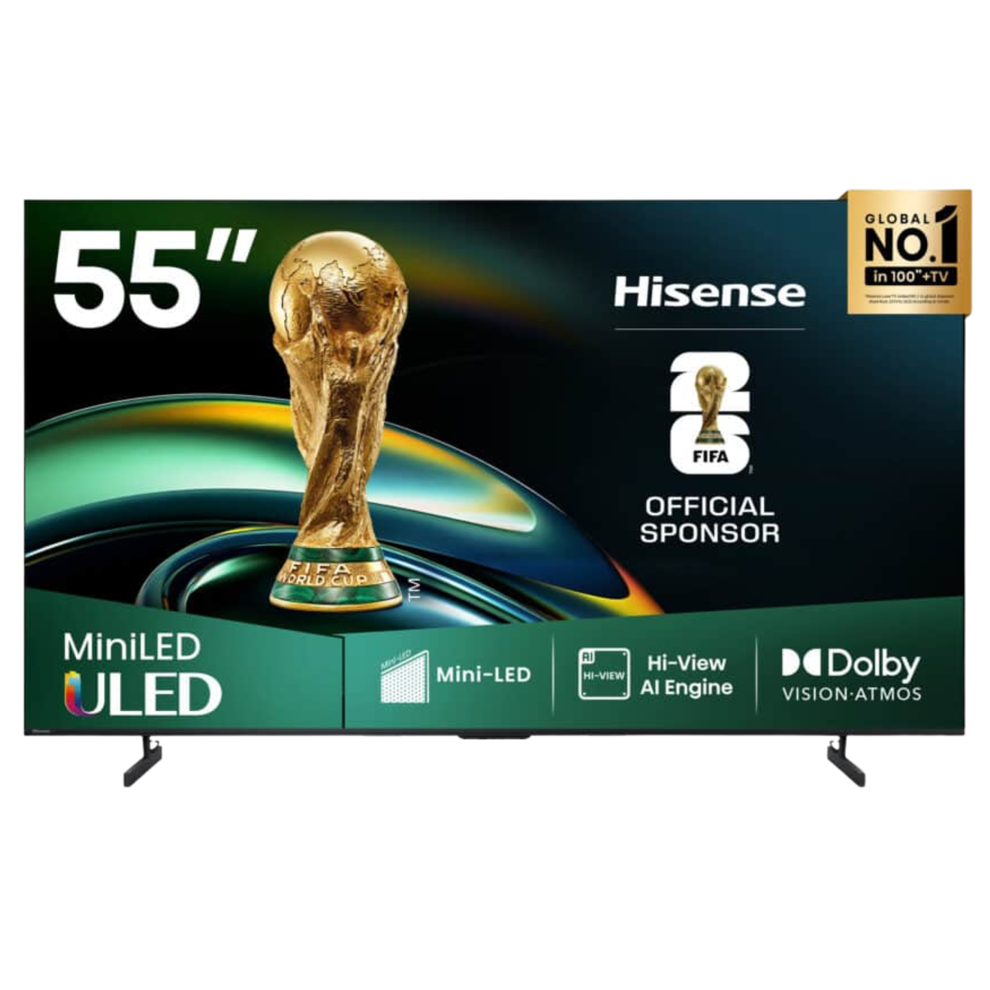 Hisense 55" U6 SERIES MINILED PRO 55U6KKEN
