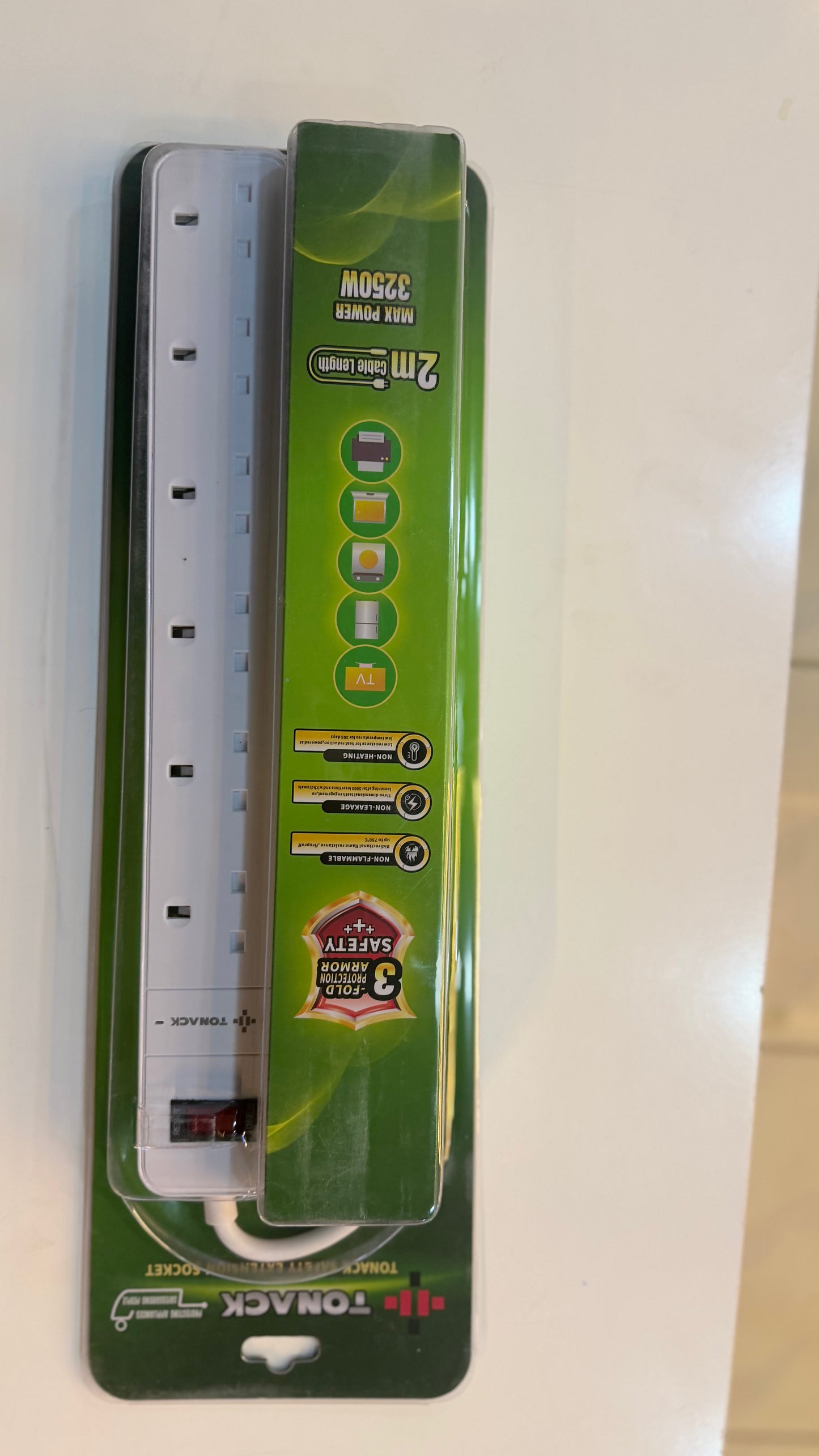 TONAC WHITE 6 WAY EXTENSION TO BMO6