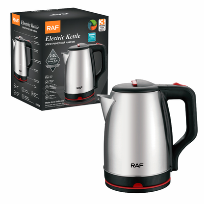RAF R.7829 2.0L Stainless Steel Electric Kettle