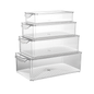 4 in 1 acrylic refrigerator organizer