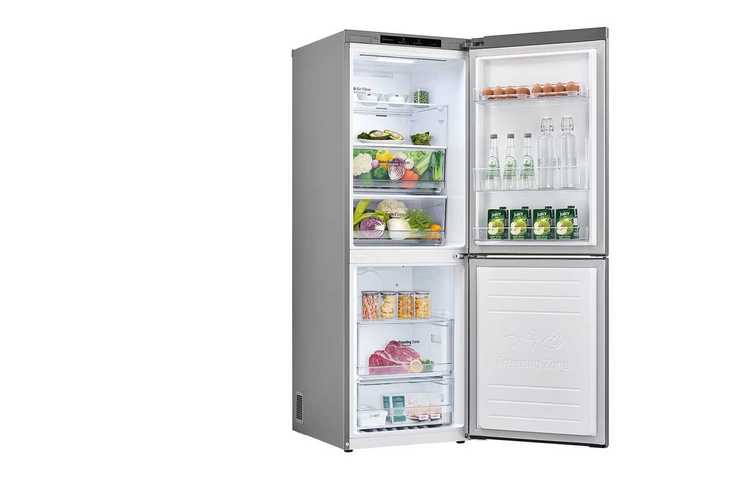 LG GC-B369NLJM Bottom Mount Freezer Fridge, 306 L