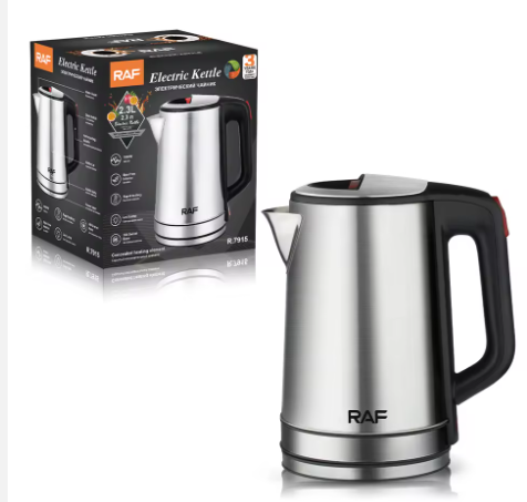 RAF R-7915 Electric Kettle Stainless Steel Kettle Capacity 2.3 L