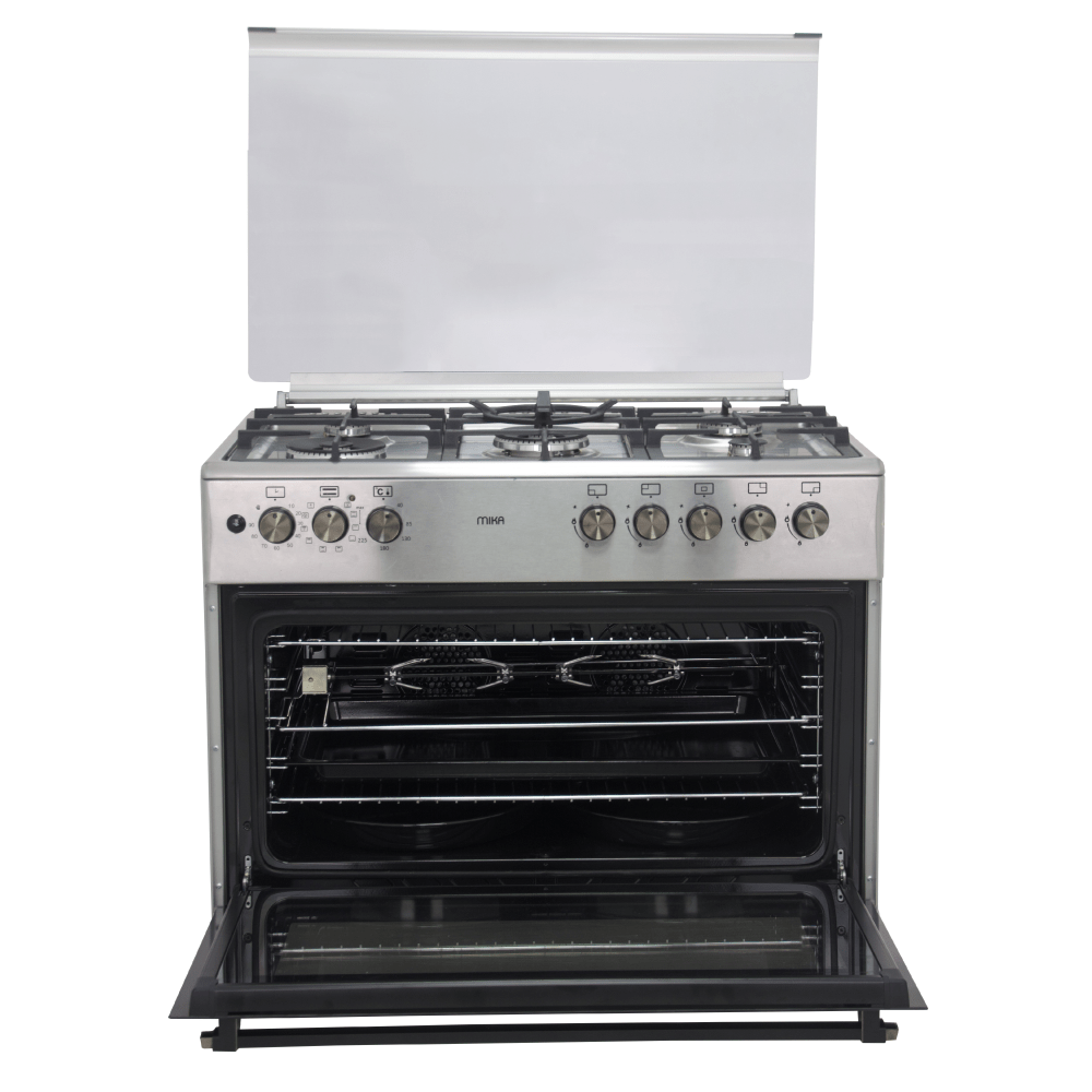 Mika 5 Gas Burners 90X60cm Standing Cooker