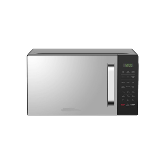 Mika 20L Digital Microwave Oven with Grill – Mirror Black