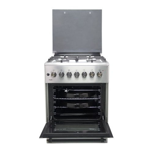 Mika 4G 60 x 60cm Burners + Electric Oven Standing Cooker with Rotisserie