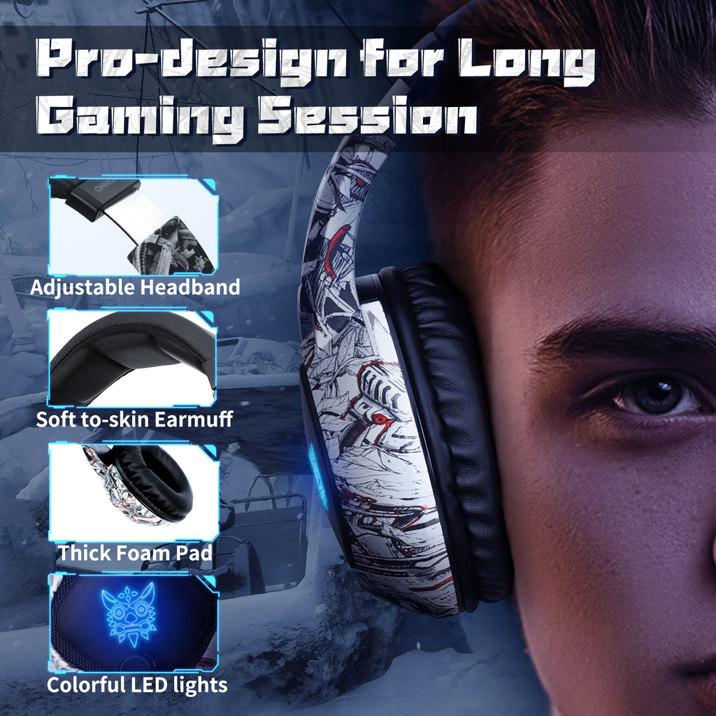 [ONIKUMA] HEADPHONES - K19 COMBAT