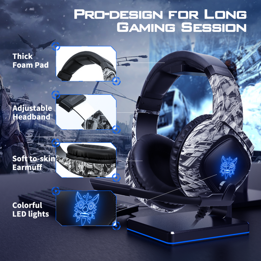 [ONIKUMA] HEADPHONES - K19 COMBAT