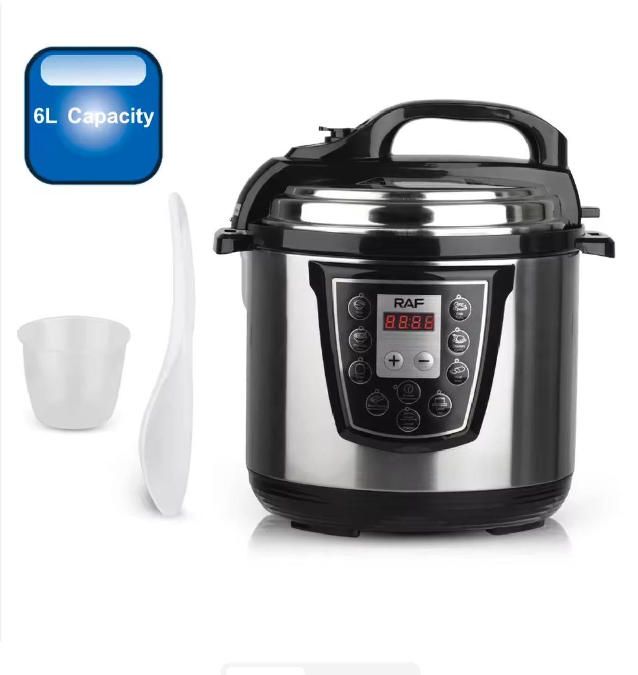 RAF R.177 6L Household 24 Hour Appointment Pressure Pot Electric Pressure Cooker Multifunction