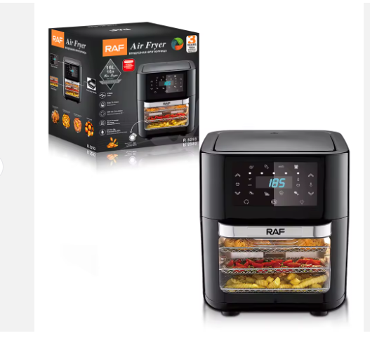 RAF R.5293 Hot Design Express Heat System Touch Screen Control Air Fryer 12L Large Size Air Fryer