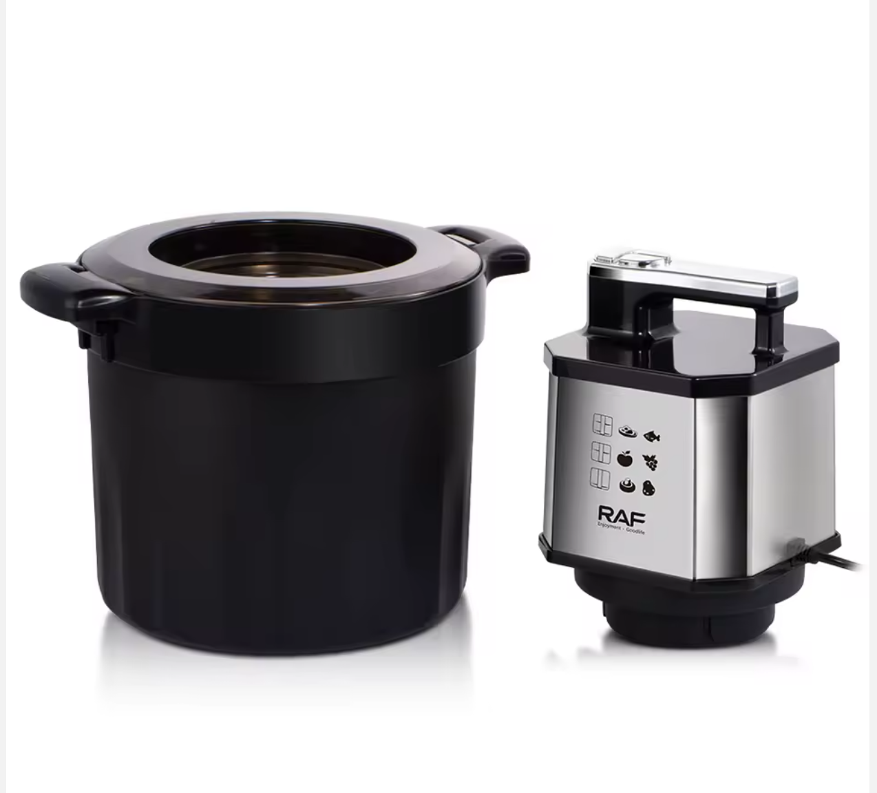 RAF 8L R 7731 1000w OEM Multifunctional Kitchen Food Grinders Meat Chopper Large Electric Stainless Steel Meat Grinder for Home