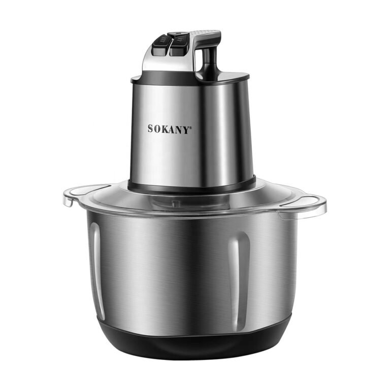 Sokany SK-06014 Electric Wonder Food Chopper – 5 L Stainless Steel Bowl, 1000 W Powerful Multifunction Processor