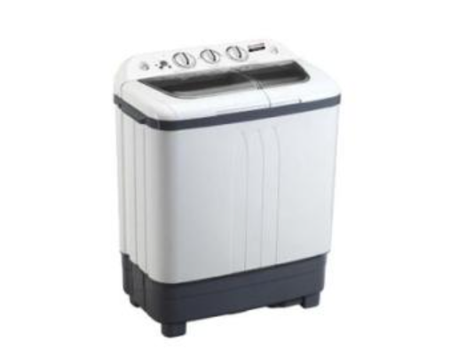 Washing Machine 7KG Twin Tub, White/Grey - SMW-07SA