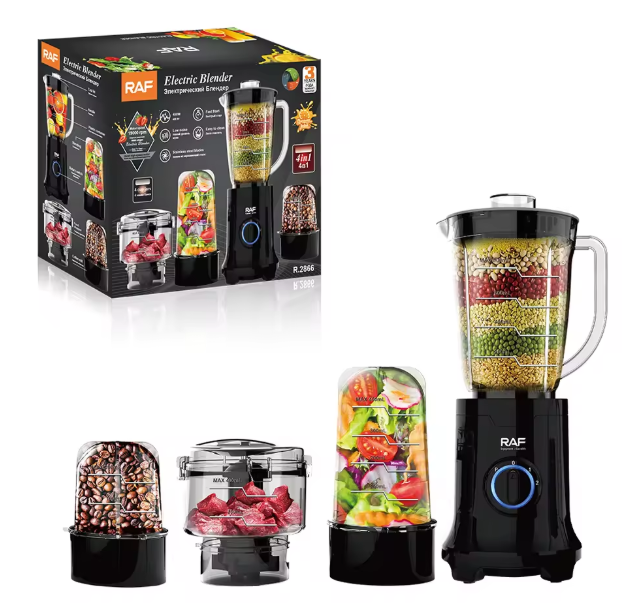 RAF 4‑in‑1 Electric Blender R.2866 – Multifunctional Kitchen Powerhouse
