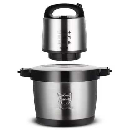 RAF R.7008A Food Processor Stainless Steel Electric Chopper