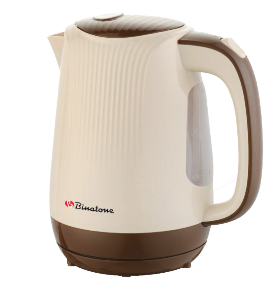 Binatone CEJ‑1779 1.7 L High‑Speed Electric Kettle — 2000 W Stainless Steel Water Boiler