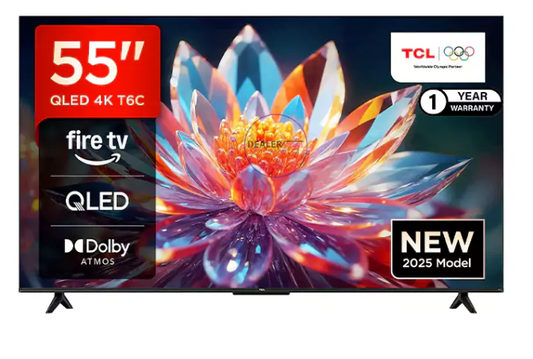 TCL 55″ 55T6C Classic QLED 4K Google Tv