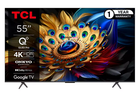 TCL 55″ 55C655 Qled Pro 4k UHD Google Tv