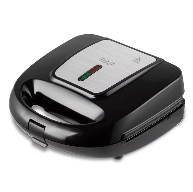 RAF 594 E 7 in 1 Multifunction Detachable Plates Breakfast Nut Doughnut Waffle Maker Panini Electric Sandwich Maker