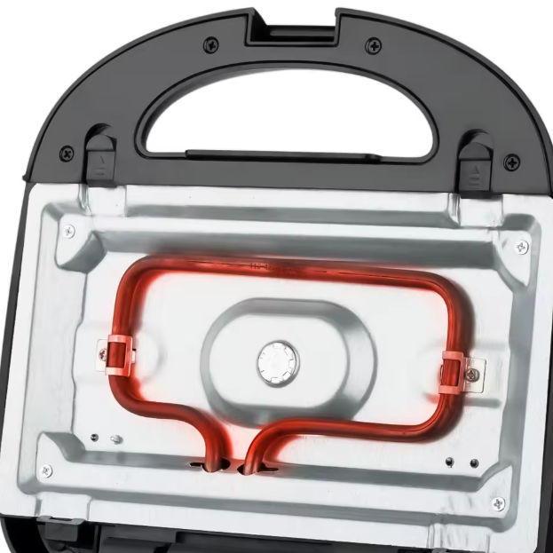 RAF 594 E 7 in 1 Multifunction Detachable Plates Breakfast Nut Doughnut Waffle Maker Panini Electric Sandwich Maker