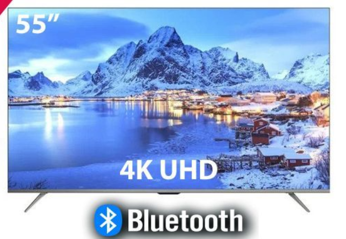 Vitron 5568US 55″ Inch Frameless 4KUHD Smart Android TV,BLUETOOTH