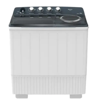 Hisense Washing Machine 20 Kg Twin Tub - White (2 Years Warranty)