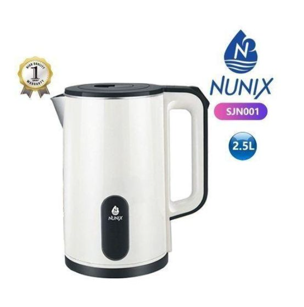 Nunix Electric Kettle – 2.5L Model SJN001 (Automatic)