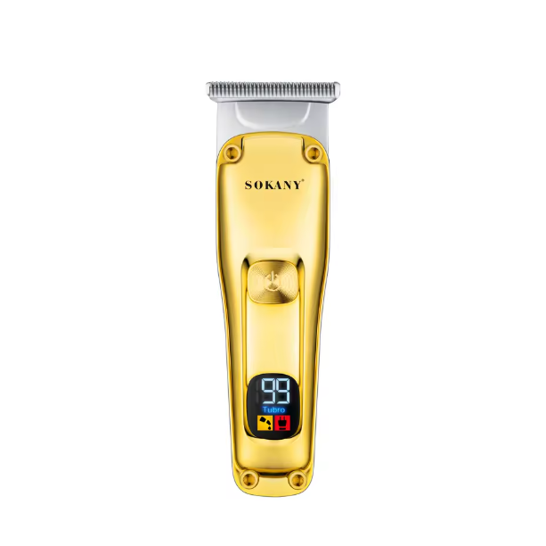 SOKANY SK‑16065 Professional Hair Clipper – USB‑Rechargeable • 600 mAh Battery • Stainless Steel Body & Blades