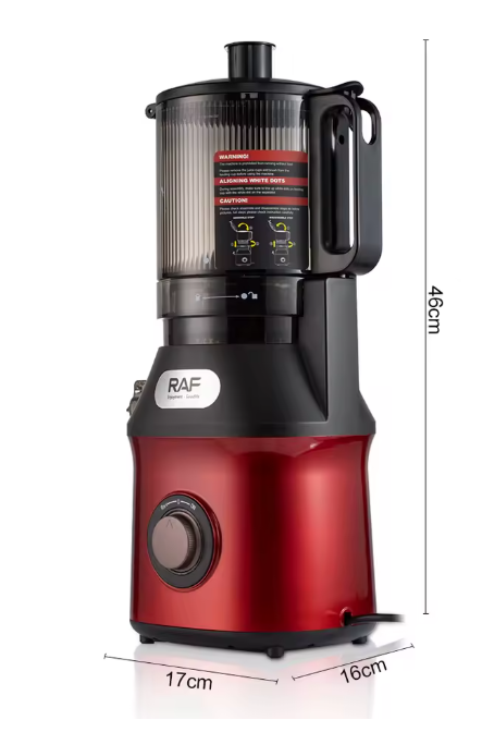 RAF R.2733 Wholesale Easy Clean Slow Juicer Quiet Motor Easy Assembly New Trend Slow Juicer