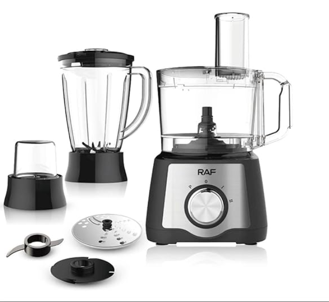 RAF 7in1 Multifunctional Food Processor - 600W - R.305