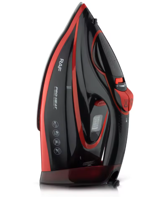 RAF R.1140 Electric Steam Iron Ceramic Sole Steam Iron 2600 W Power