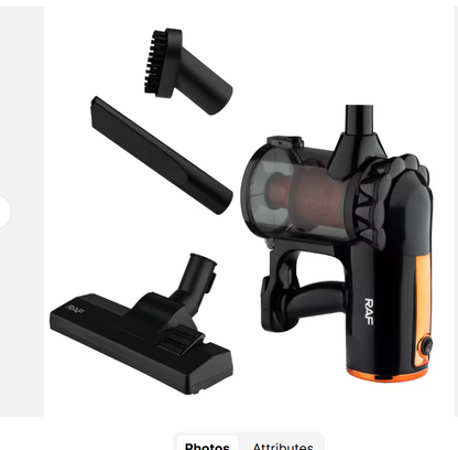RAF R8672 New Design 3 in 1 Vacuum Cleaner 500ml Strong Power Floor Care Handheld Portable Vacuum Cleaner