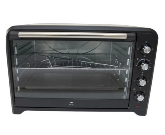 TLAC TL60-RL 60 L Table-Top Electric Oven with Rotisserie – 2200 W Multifunction Baking, Roasting & Grilling