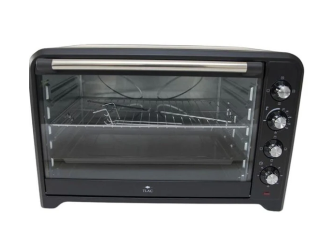 TLAC TL60-RL 60 L Table-Top Electric Oven with Rotisserie – 2200 W Multifunction Baking, Roasting & Grilling