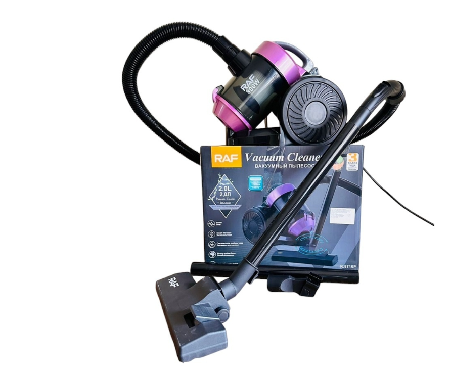 Raf R-8710P Vacuum Cleaner 800W Bagless 2lt