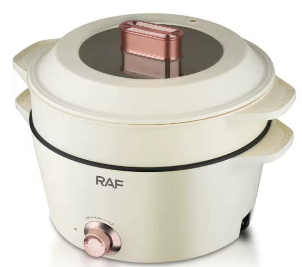 RAF Multifunctional Electric Pot – Cook, Steam & Warm with Ease 🍲