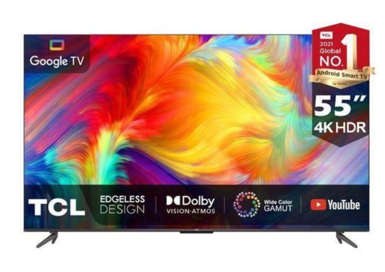 TCL 55″ V6C (New 2025) 4K HDR Google TV 55V6C