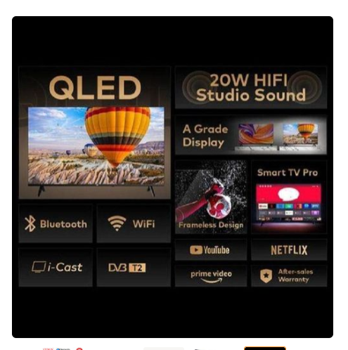 Vitron 43″ 4300QFS Smart QLED FHD Tv