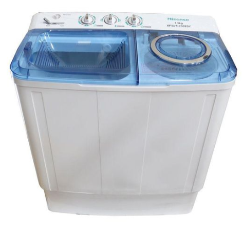 Hisense 7.5kg WSQ8753W Twin Tub Washing Machine