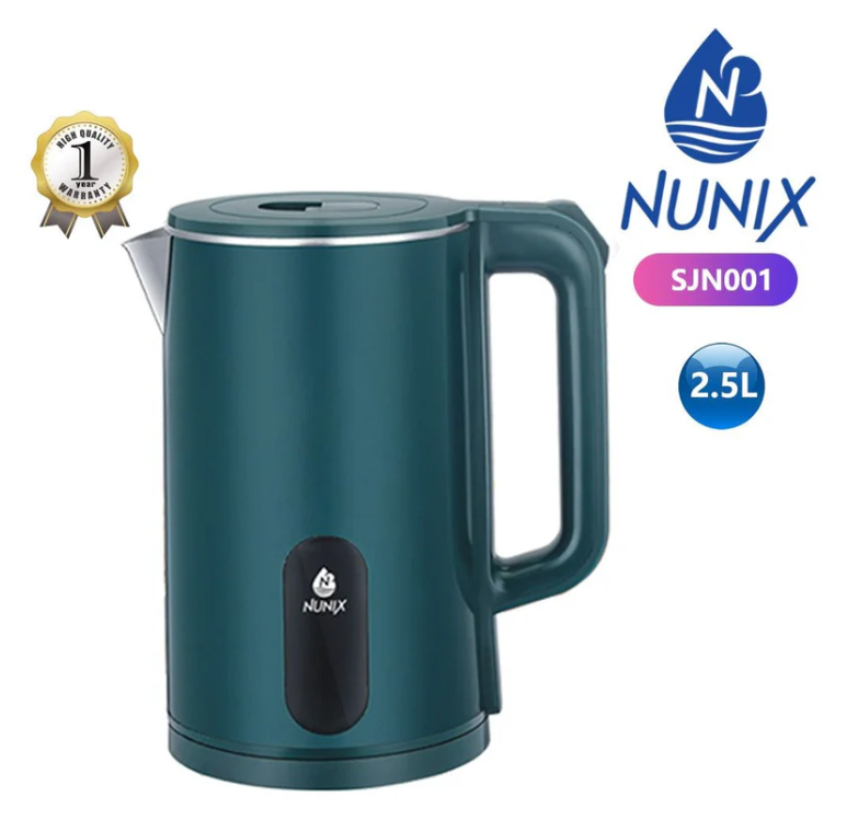 Nunix Electric Kettle – 2.5L Model SJN001 (Automatic)