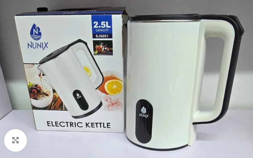 Nunix Electric Kettle – 2.5L Model SJN001 (Automatic)