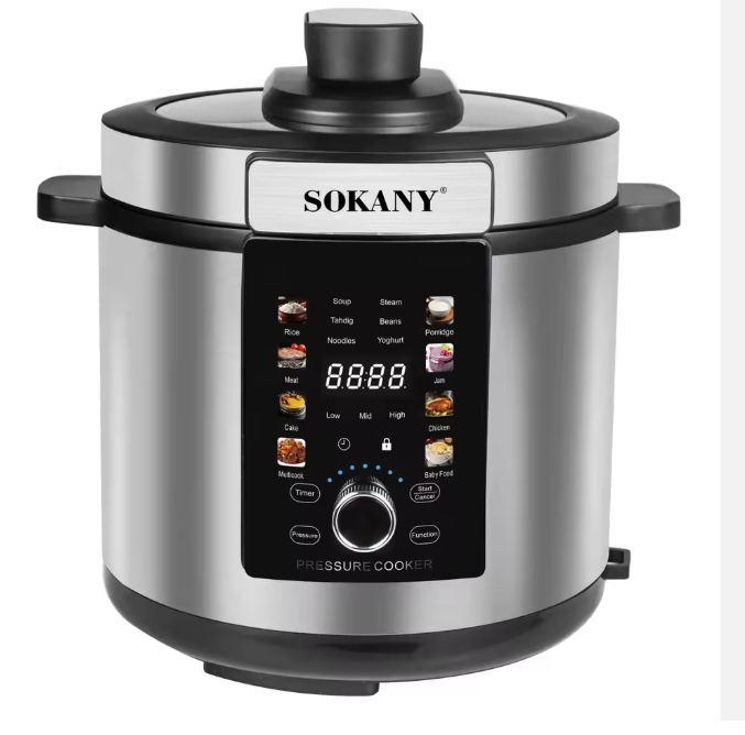 SOKANY Large Panel  Pressure Cooker Stainless Steel Function Cooker SK-07043