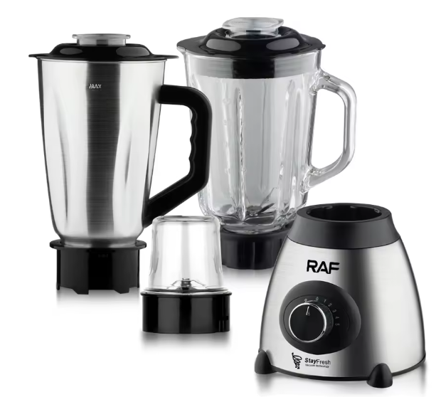 RAF 3‑in‑1 Electric Blender R.2871 – Versatile & Powerful Kitchen Appliance