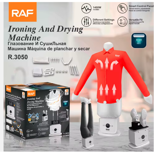 RAF R.3050 Ironing & Drying Machine – All-in-One Garment Care System